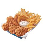 4-Piece Chicken Strip Basket Menu With Price