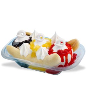 Banana Split Menu With Price LIst
