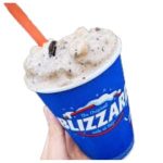 Dairy queen OREO® Cookie Blizzard® Treat Menu With Price